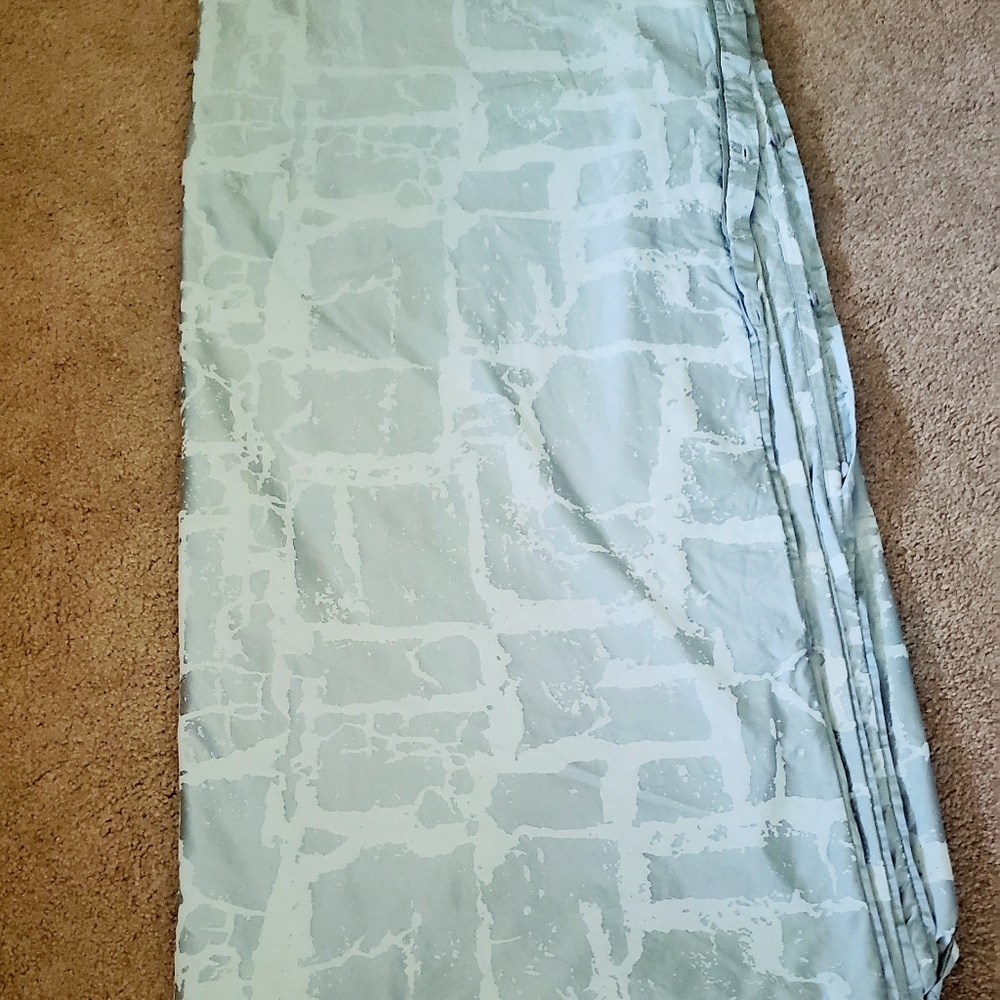Vintage Hotel Collection King Duvet Cover 95"×105" Artichoke Green Abstract